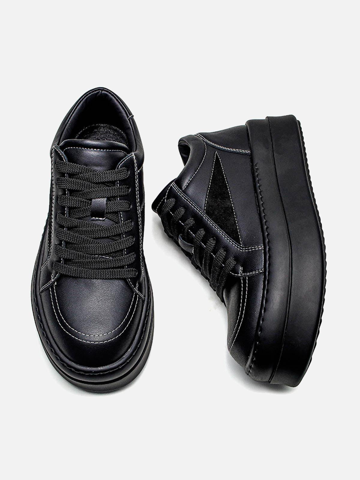 Concert Outfit Street PU Leather Sneakers Concert Outfit Street PU Leather Sneakers