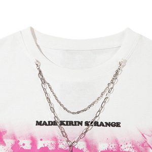 Concert Outfit Street Retro Star Chain Print Vest