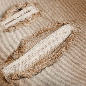 Concert Outfit Street Ripped Dirty Dye Jeans