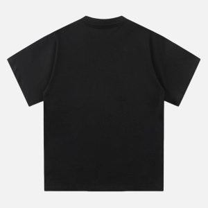 Concert Outfit Street Skull Graphic T-Shirt