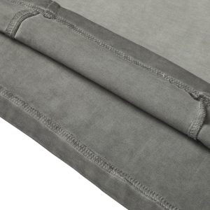 Concert Outfit Street Split Studded Patch T-Shirt