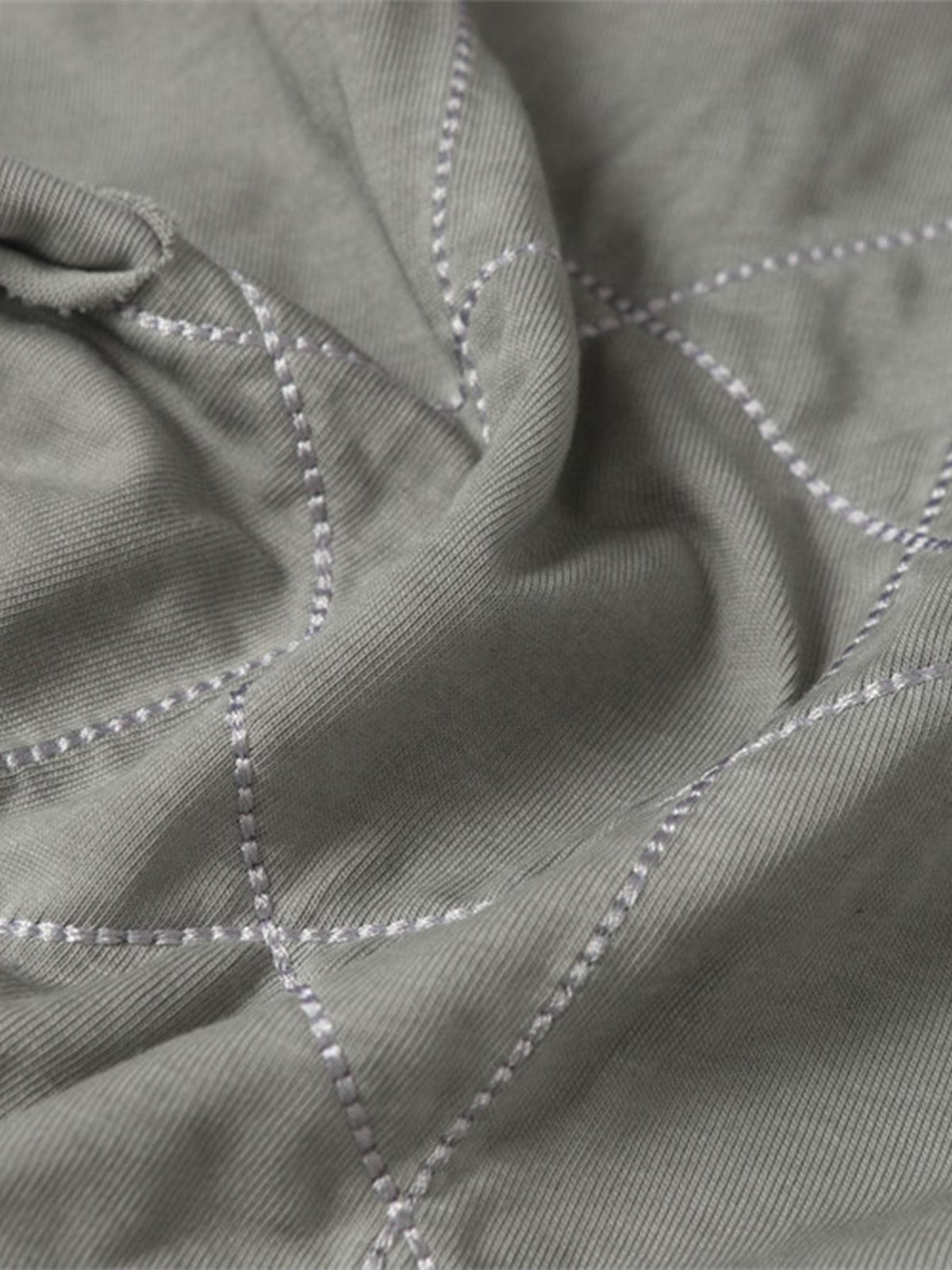 Concert Outfit Street Split Studded Patch T-Shirt Concert Outfit Street Split Studded Patch T-Shirt