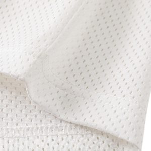 Concert Outfit Street Stitching Mesh Character Print T-Shirt