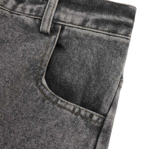 Concert Outfit Street Stitching Multi-Pocket Workwear Washed Jeans