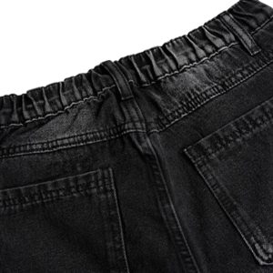 Concert Outfit Street Stripe Paneled Work Jeans