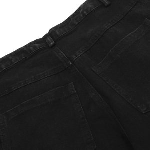 Concert Outfit Striped Stitching Barrel Jeans