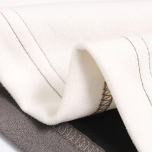 Concert Outfit Suede Contrast Stripe Embroidered Long SleeveT-Shirt