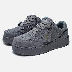 Concert Outfit Suede Low-Top Skate Shoes