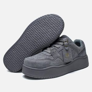 Concert Outfit Suede Low-Top Skate Shoes