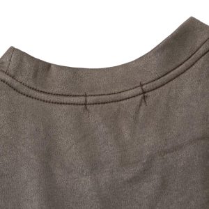 Concert Outfit Suede Thorn Embroidered Vest