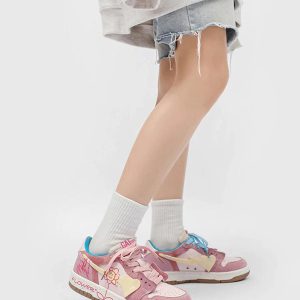 Concert Outfit Sunflower Couple Sports Skate Shoe