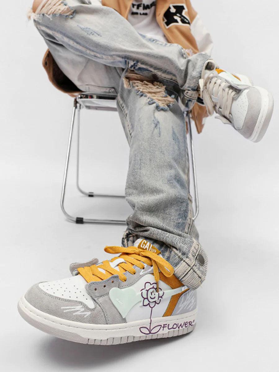 Concert Outfit Sunflower Couple Sports Skate Shoe Concert Outfit Sunflower Couple Sports Skate Shoe