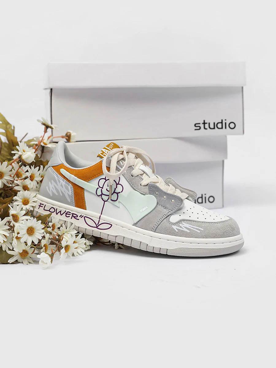 Concert Outfit Sunflower Couple Sports Skate Shoe Concert Outfit Sunflower Couple Sports Skate Shoe