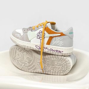 Concert Outfit Sunflower Couple Sports Skate Shoe