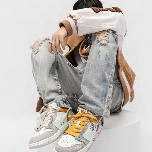 Concert Outfit Sunflower Couple Sports Skate Shoe