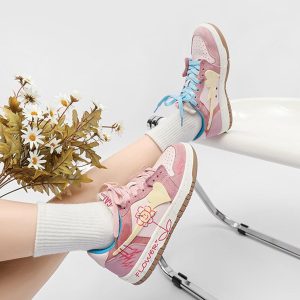 Concert Outfit Sunflower Hip-Hop Skate Shoes