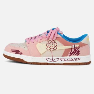 Concert Outfit Sunflower Hip-Hop Skate Shoes