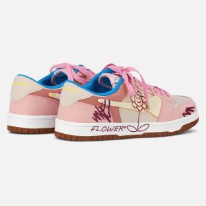 Concert Outfit Sunflower Hip-Hop Skate Shoes