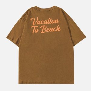 Concert Outfit Sunset Print Tee