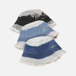 Concert Outfit Sunshade Denim Fisherman's Hat