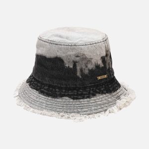Concert Outfit Sunshade Denim Fisherman's Hat