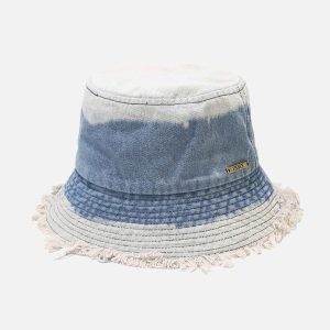 Concert Outfit Sunshade Denim Fisherman's Hat