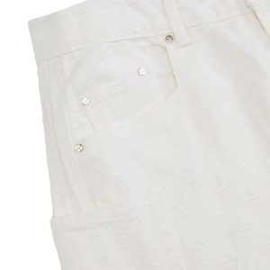 Concert Outfit Textured Structured Barrel Jeans