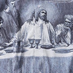 Concert Outfit The Last Supper Printed Shirts