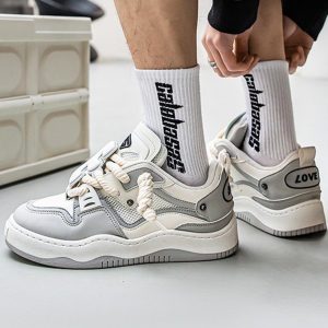 Concert Outfit The Niche Thick Bottom Hundred With Board Shoes