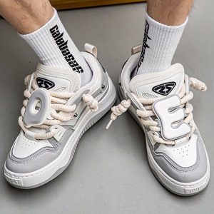 Concert Outfit The Niche Thick Bottom Hundred With Board Shoes