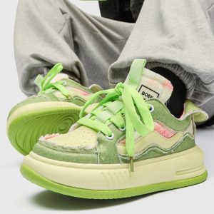 Concert Outfit Thick-Soled Niche Trend Sneakers