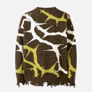 Concert Outfit Thorn Destroyed Sweater