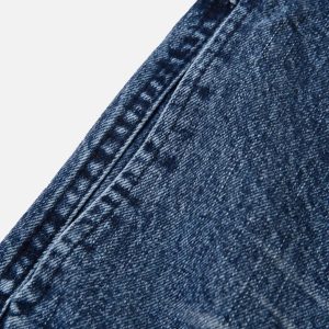 Concert Outfit Thorn Print Washed Oversized Jeans