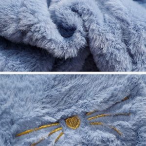 Concert Outfit Three In One Big Ear Warmth Gloves Scarf Hat