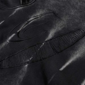 Concert Outfit Tie-Dye Contrasting Print Pullover Hoodie