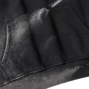 Concert Outfit Tie-Dye Contrasting Print Pullover Hoodie