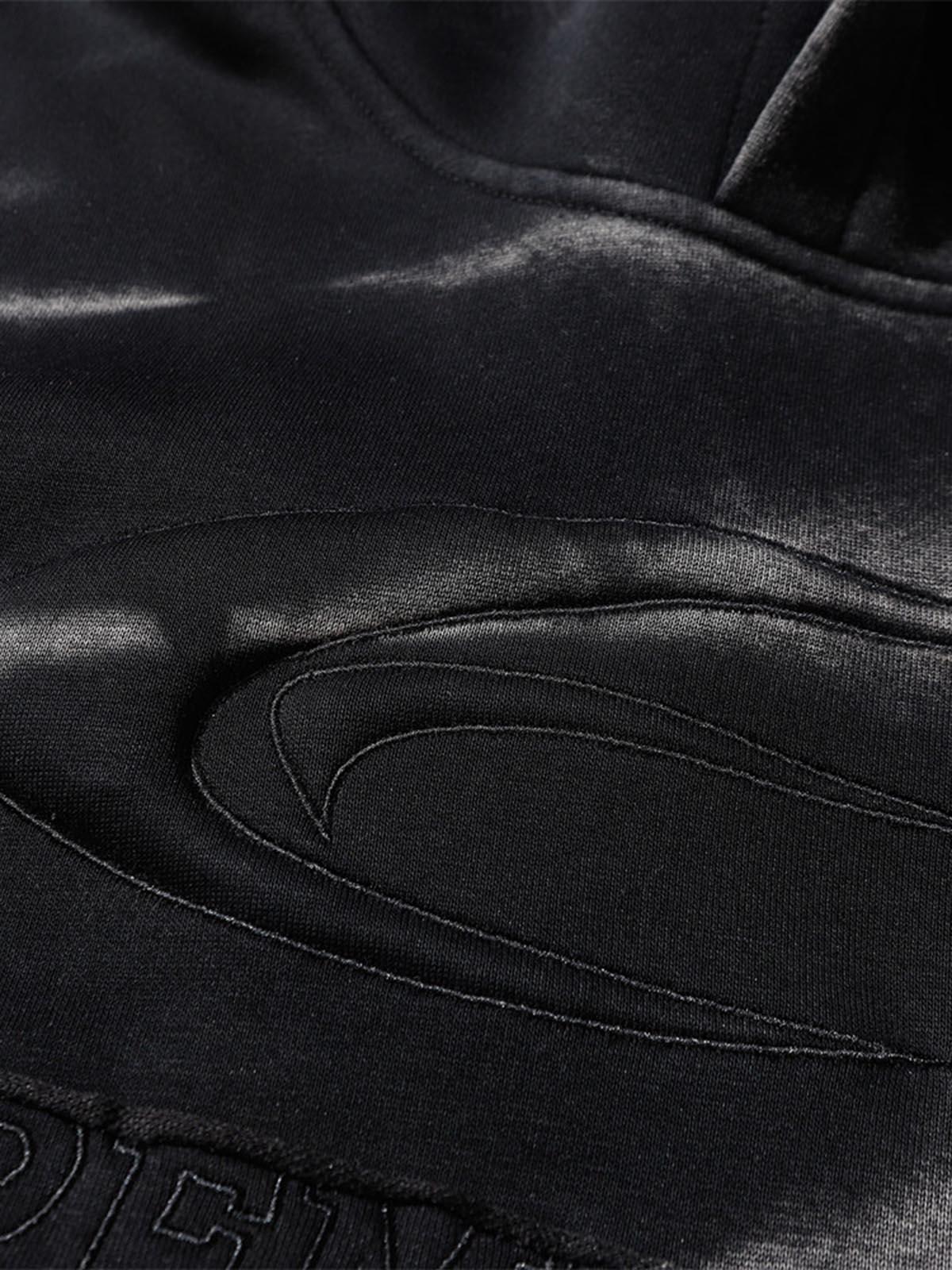 Concert Outfit Tie-Dye Contrasting Print Pullover Hoodie Concert Outfit Tie-Dye Contrasting Print Pullover Hoodie