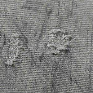 Concert Outfit Tie-Dye Denim Bomber Jacket