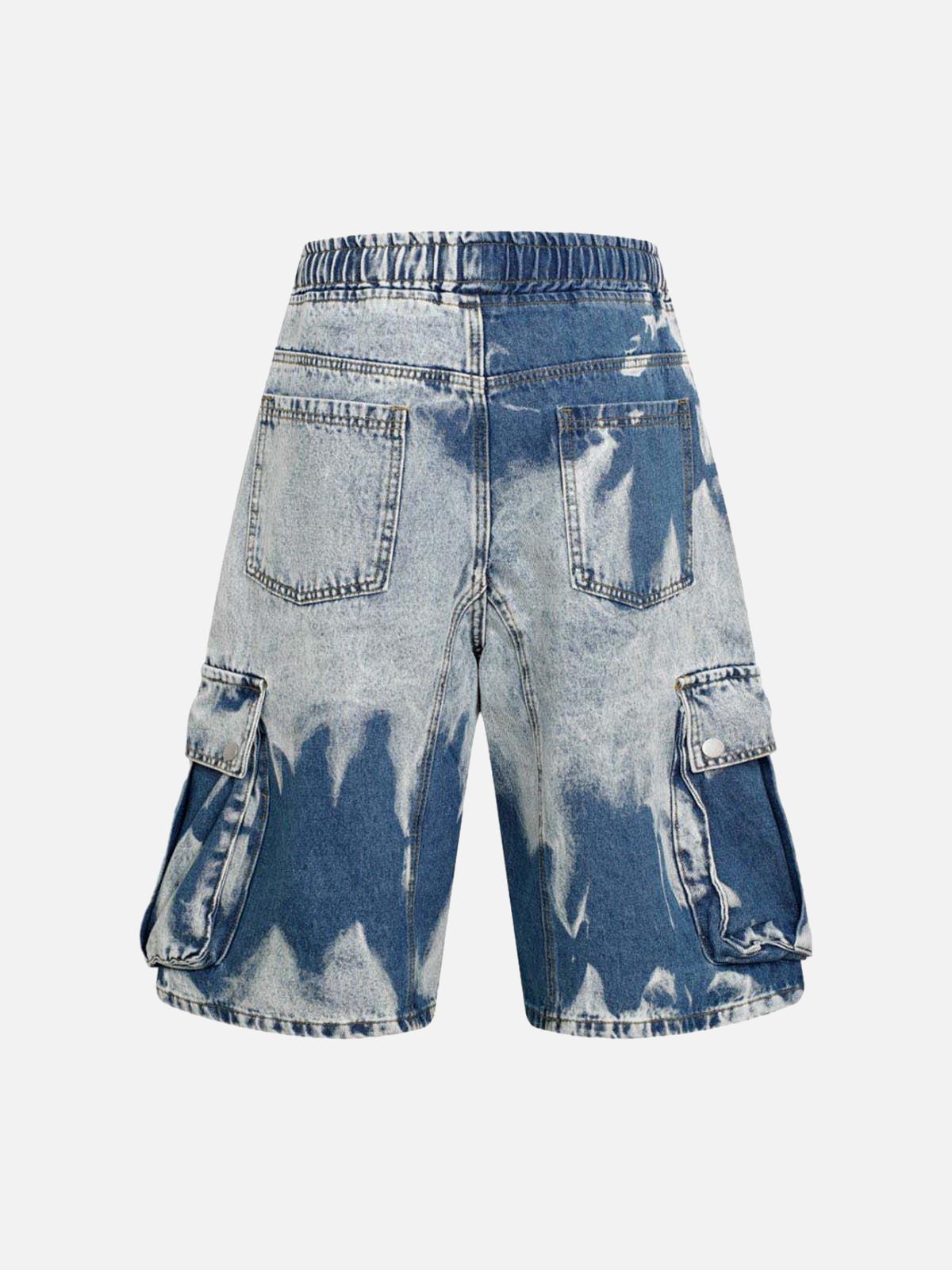 Concert Outfit Tie-Dye Drawstring Cargo Jorts Concert Outfit Tie-Dye Drawstring Cargo Jorts