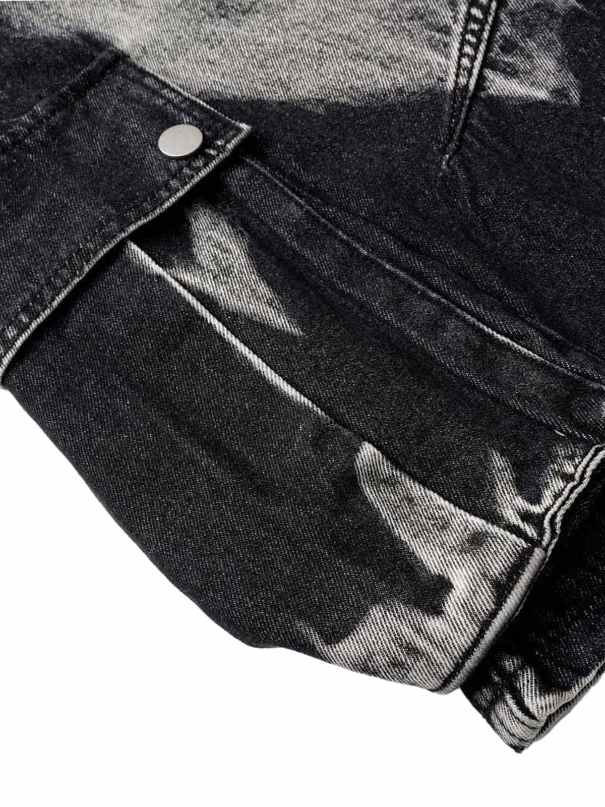 Concert Outfit Tie-Dye Drawstring Cargo Jorts Concert Outfit Tie-Dye Drawstring Cargo Jorts