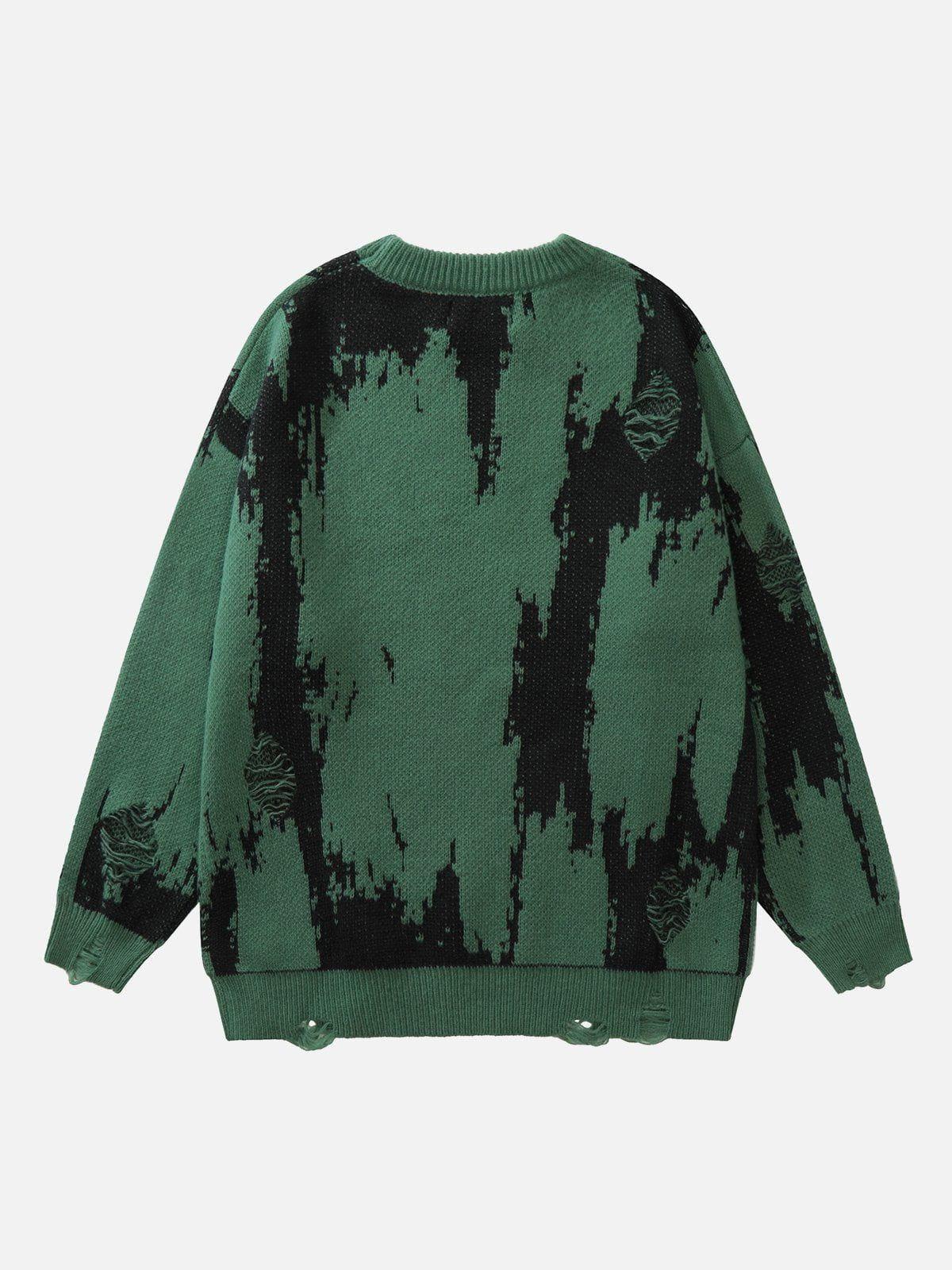 Concert Outfit Tie Dye Letter Print Sweater Concert Outfit Tie Dye Letter Print Sweater