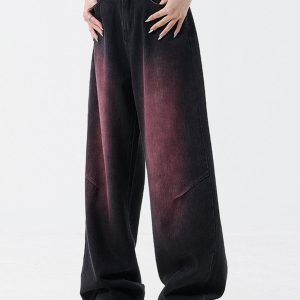 Concert Outfit Tie Dye Washed Jeans