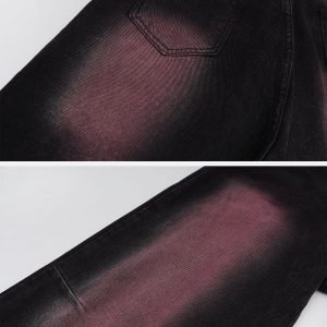 Concert Outfit Tie Dye Washed Jeans