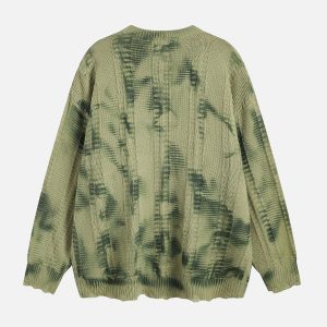 Concert Outfit Tie-Dye Wasteland Style Sweater