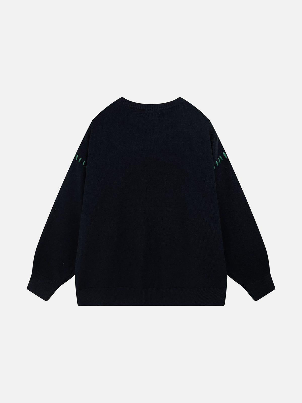 Concert Outfit Tomato Jacquard Sweater Concert Outfit Tomato Jacquard Sweater