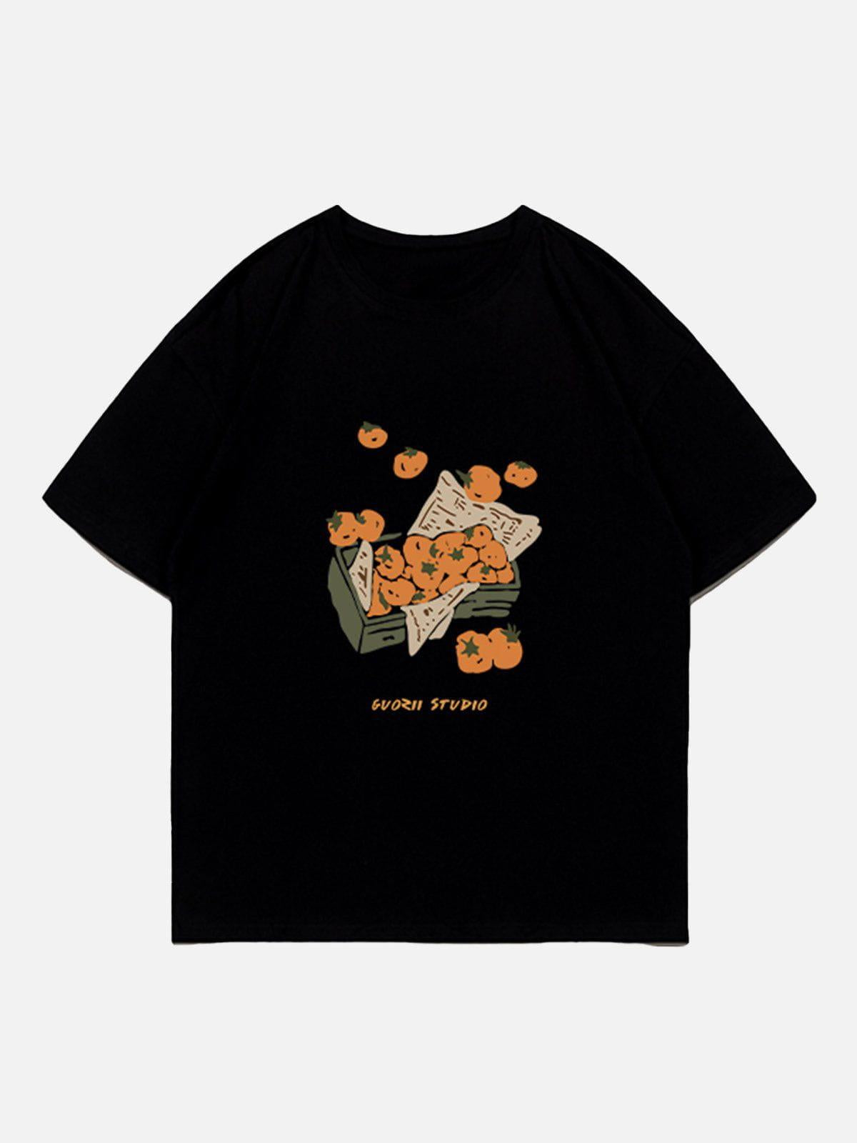 Concert Outfit Tomatoes Print Tee Concert Outfit Tomatoes Print Tee