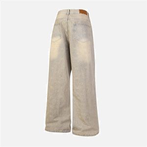 Concert Outfit Towel Embroidery Jeans