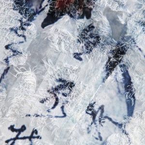 Concert Outfit Traditional Calligraphy Print Short-Sleeve Shirt