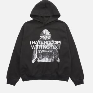 Concert Outfit Trythm Club Graphic Hoodie