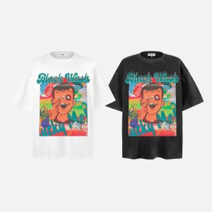 Concert Outfit Urban Playground Vibrant Character Tee